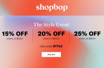 Verfris je kast dit najaar en bespaar op Shopbop’s The Style Event
